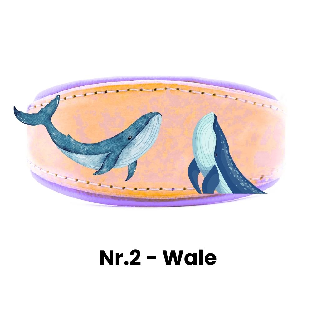 WANNADO'S - handbemalte Lederhalsbänder