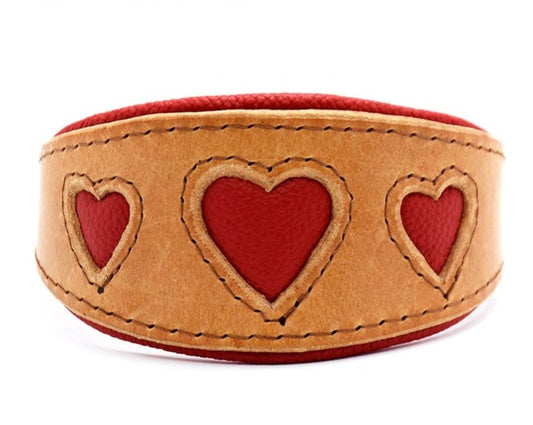 #1 Geschirrleder Halsband 25-30cm