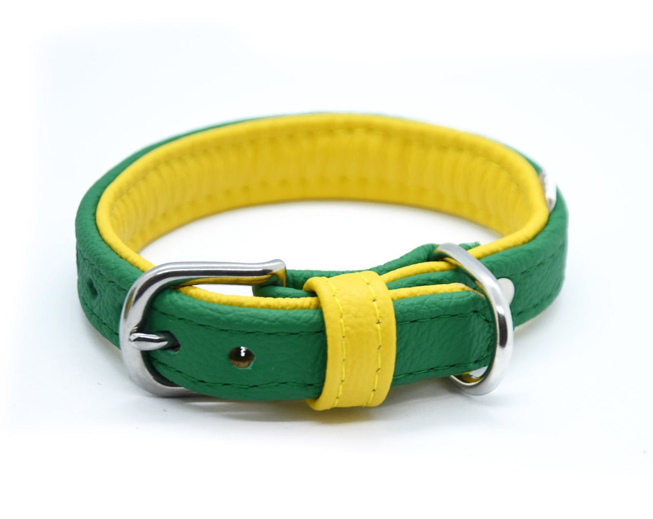 BASIC Hundehalsband schmal・Bio-Nappaleder・Maßgefertigtes Hundehalsband