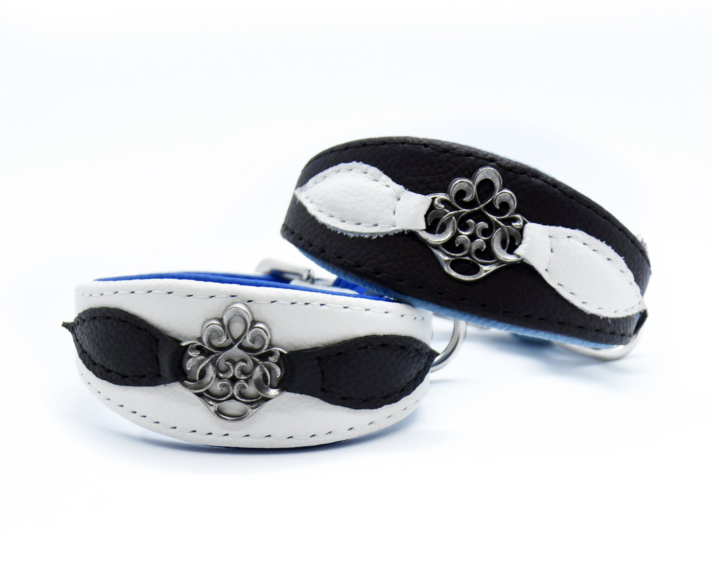 WINGS Hundehalsband 𝗸𝗼𝗻𝗳𝗶𝗴𝘂𝗿𝗶𝗲𝗿𝗯𝗮𝗿・Nappaleder