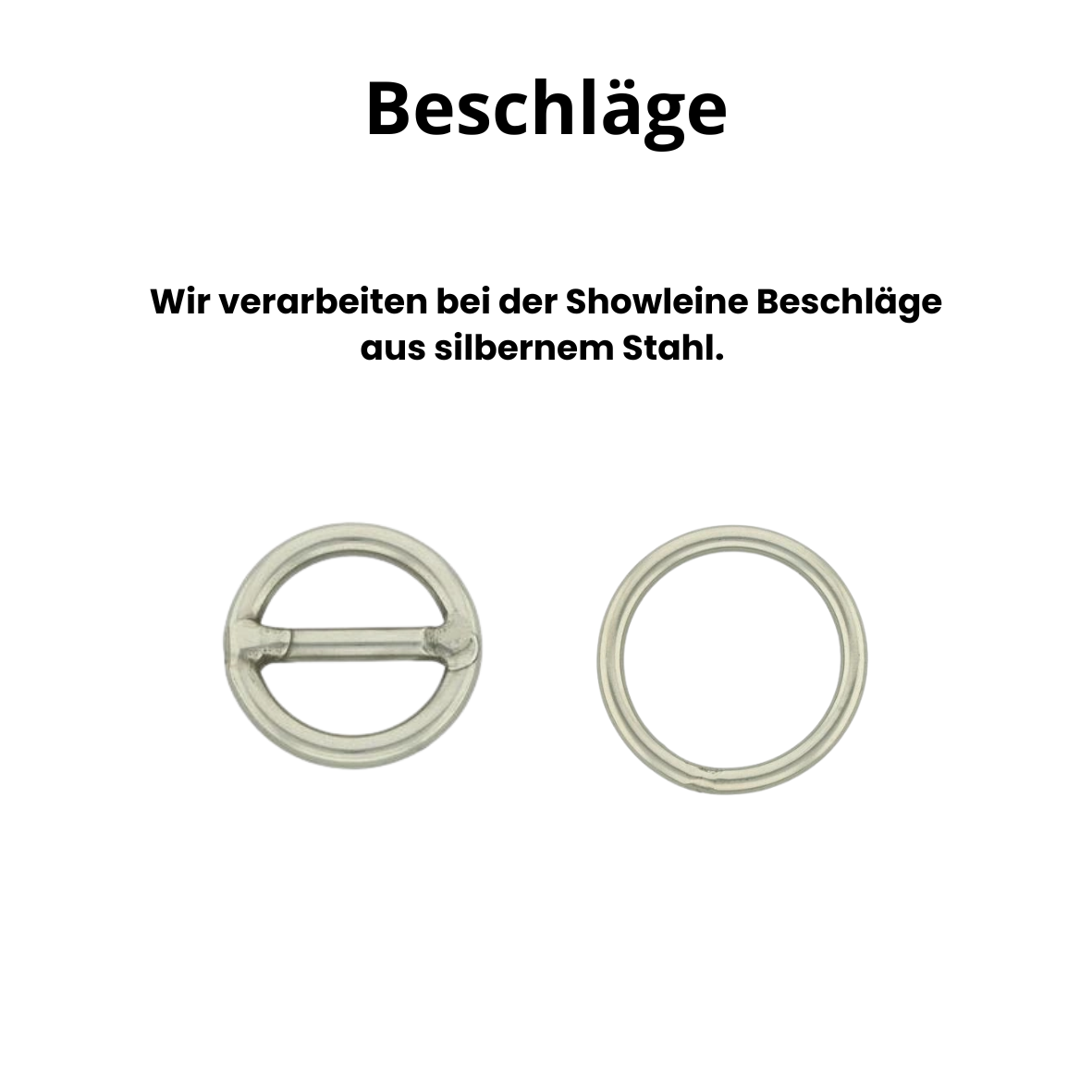 SHOW COMFORT Ausstellungsleine mit Kehlkopfschutz | Showleine für Hunde