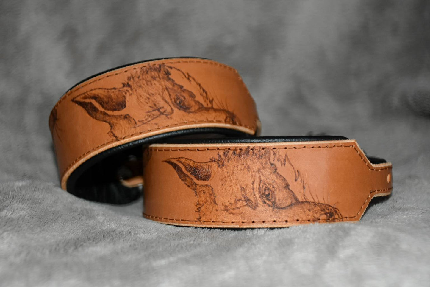 BRANDING Hundehalsband • Handgezeichnet und individuell