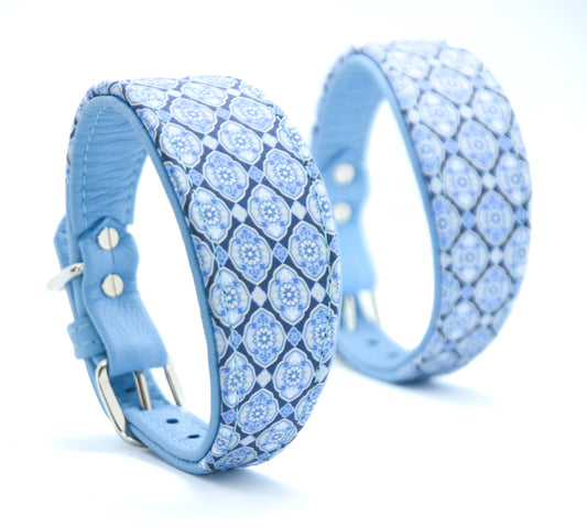 Halsband Fiore- weiches Windhundhalsband aus Leder