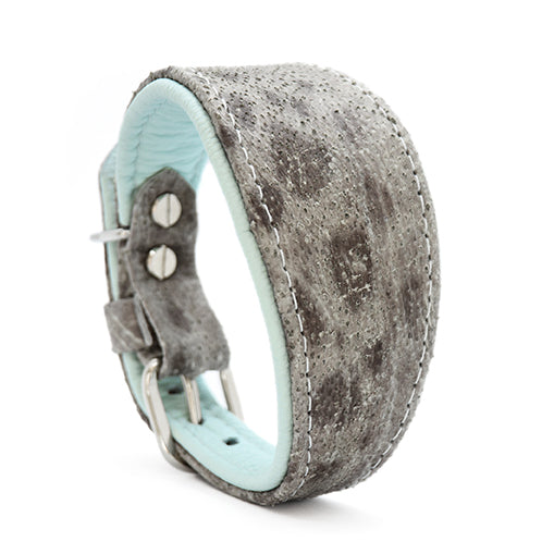 STEINBEIßER Halsband・Einzigartiges Fischleder-Halsband für Windhunde