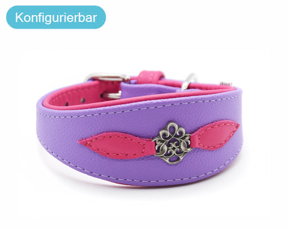 WINGS Hundehalsband 𝗸𝗼𝗻𝗳𝗶𝗴𝘂𝗿𝗶𝗲𝗿𝗯𝗮𝗿・Nappaleder