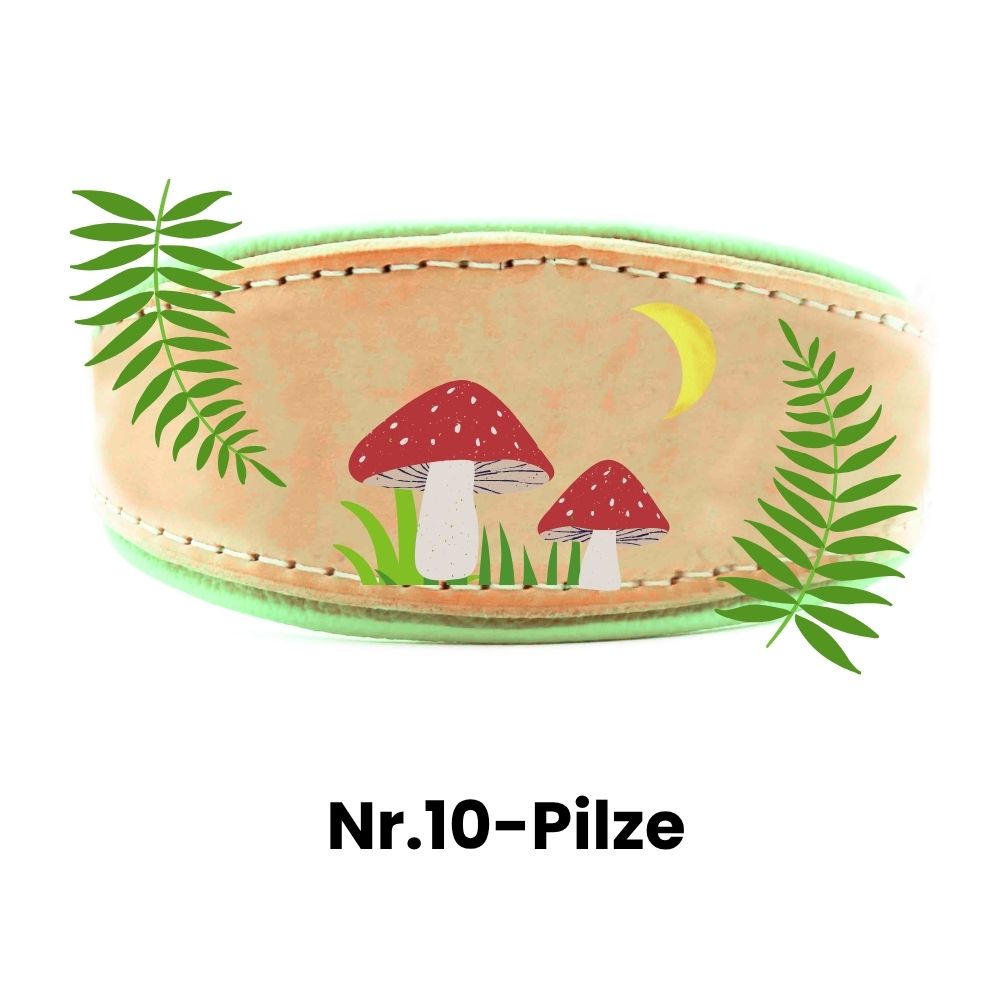 WANNADO'S - handbemalte Lederhalsbänder