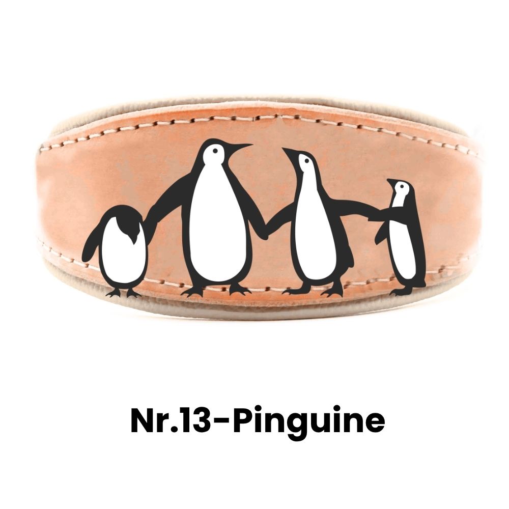 WANNADO'S - handbemalte Lederhalsbänder