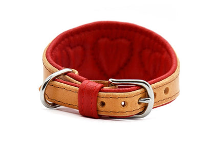 #1 Geschirrleder Halsband 25-30cm