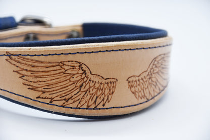 BRANDING Hundehalsband • Handgezeichnet und individuell