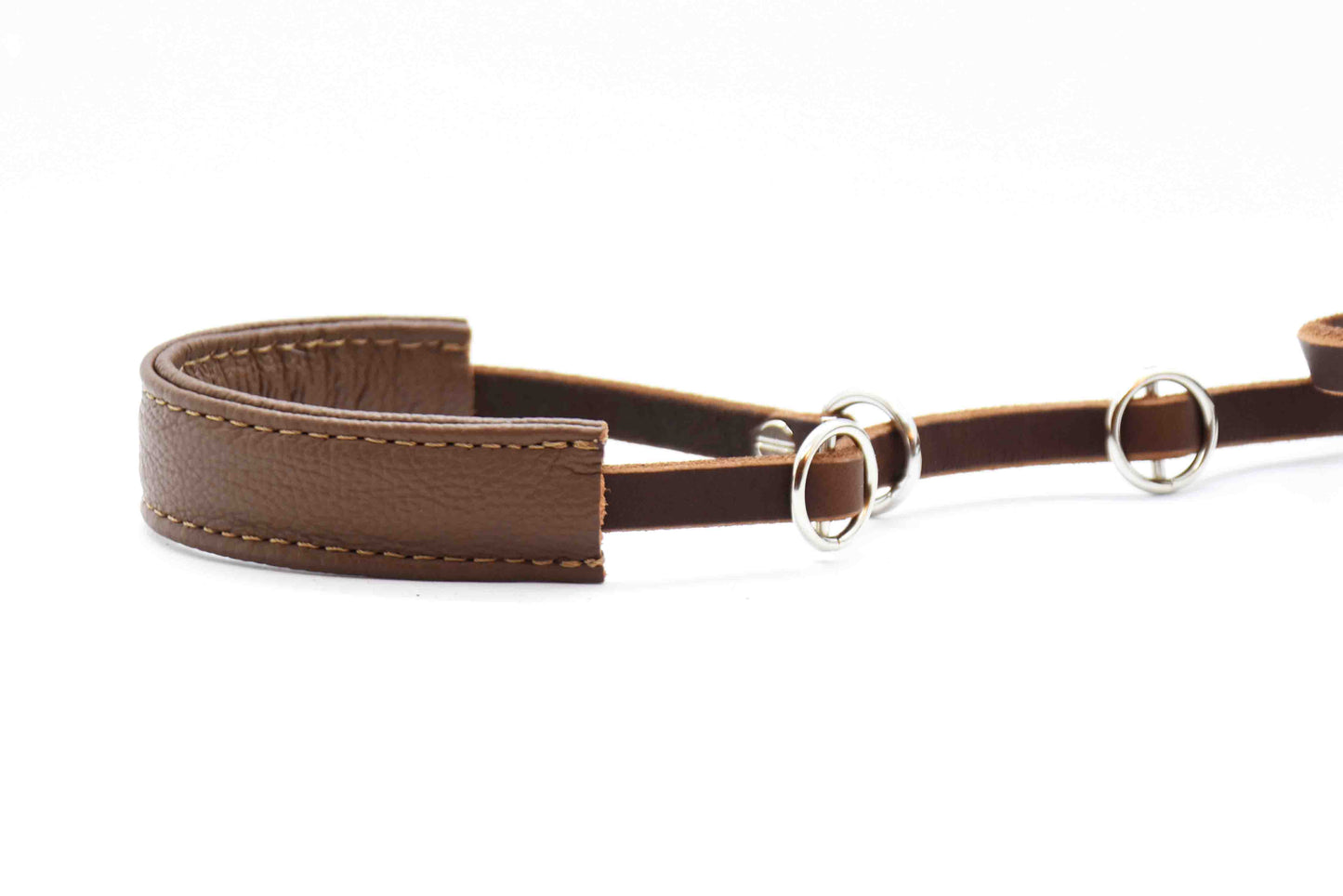 Showleine mit Kehlkopfschutz • Ausstellungsleine für Hundeshows