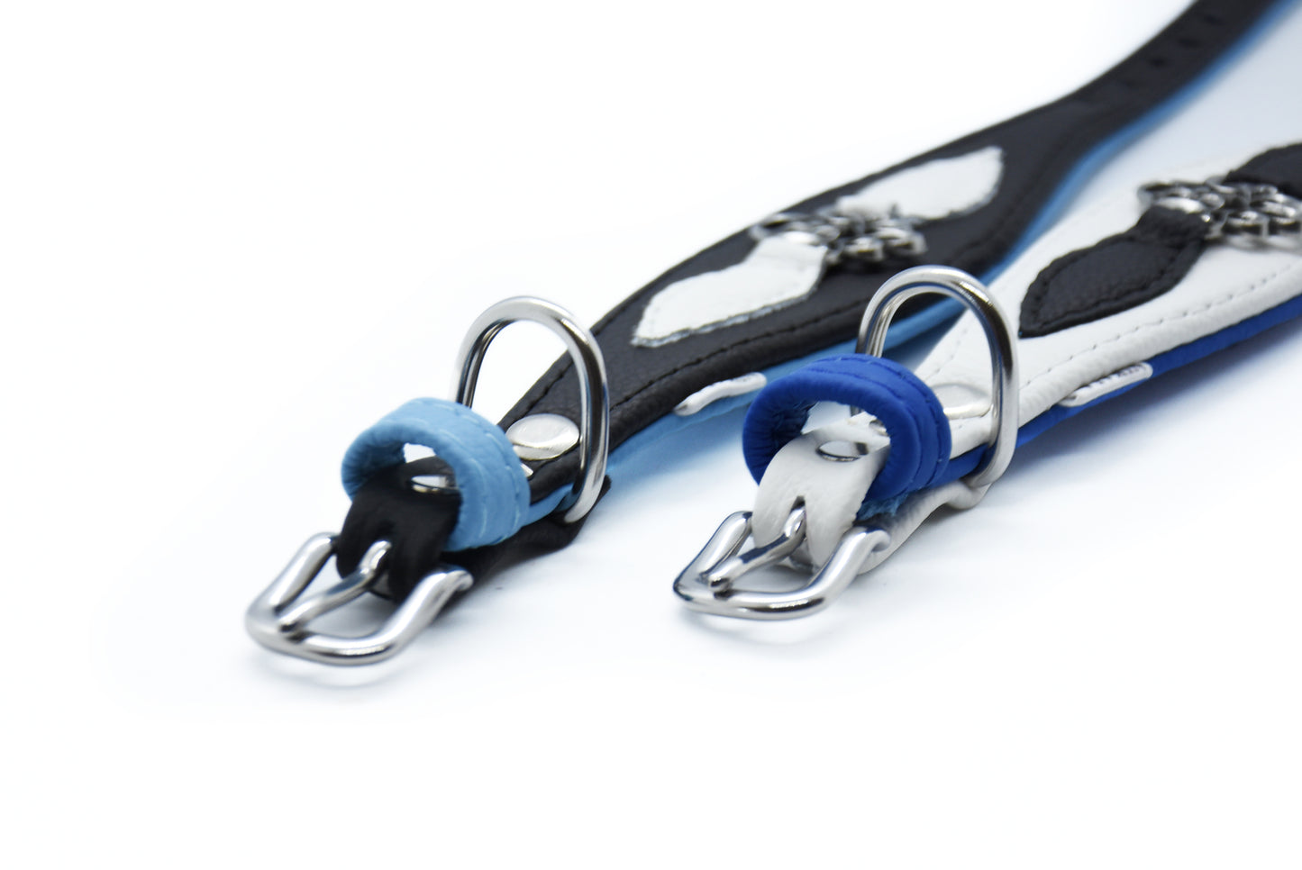 WINGS Hundehalsband 𝗸𝗼𝗻𝗳𝗶𝗴𝘂𝗿𝗶𝗲𝗿𝗯𝗮𝗿・Nappaleder