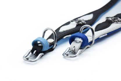 WINGS Hundehalsband 𝗸𝗼𝗻𝗳𝗶𝗴𝘂𝗿𝗶𝗲𝗿𝗯𝗮𝗿・Nappaleder