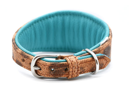 STEINBEIßER Halsband・Einzigartiges Fischleder-Halsband für Windhunde