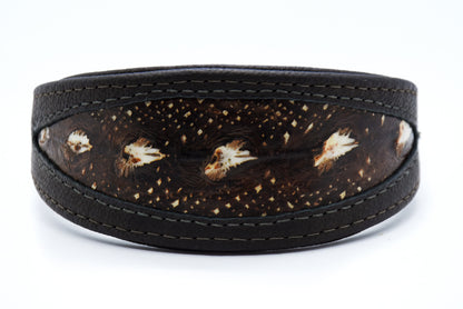 STÖRLEDER Halsband・exklusiv・Einzigartiges Windhundhalsband aus Störleder