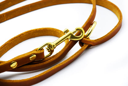 FETTLEDER Leine • schlichte, elegante Führleine