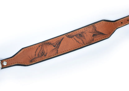 BRANDING Hundehalsband • Handgezeichnet und individuell