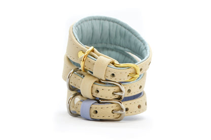 MINI BASIC- Breites Windhundhalsband für Kleinhunde/ Italienische Windspiele