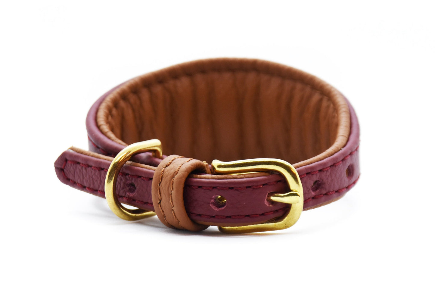 MINI BASIC- Breites Windhundhalsband für Kleinhunde/ Italienische Windspiele