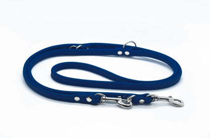 RUNDLEDERLEINE- rundgenähte, verstellbare Führleine aus butterweichem Nappaleder