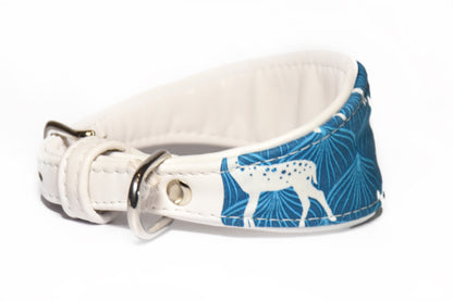 Halsband Deer- weiches Windhundhalsband aus Leder