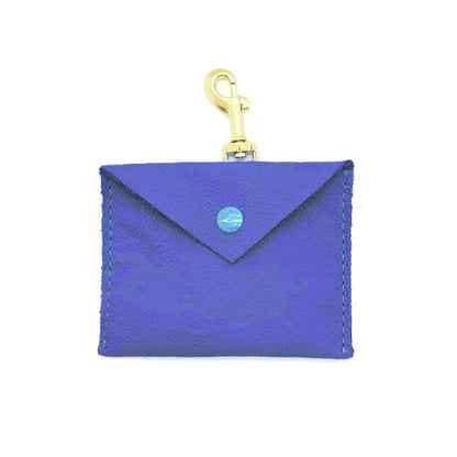 SARI Darkblue Set – Edles Windhund-Halsband mit passender Lederleine & Leckerlibeutel