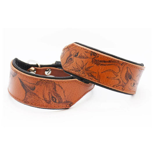 BRANDING Hundehalsband • Handgezeichnet und individuell