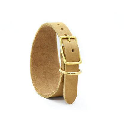 FETTLEDER Windhundhalsband-Maßgefertigt & robust