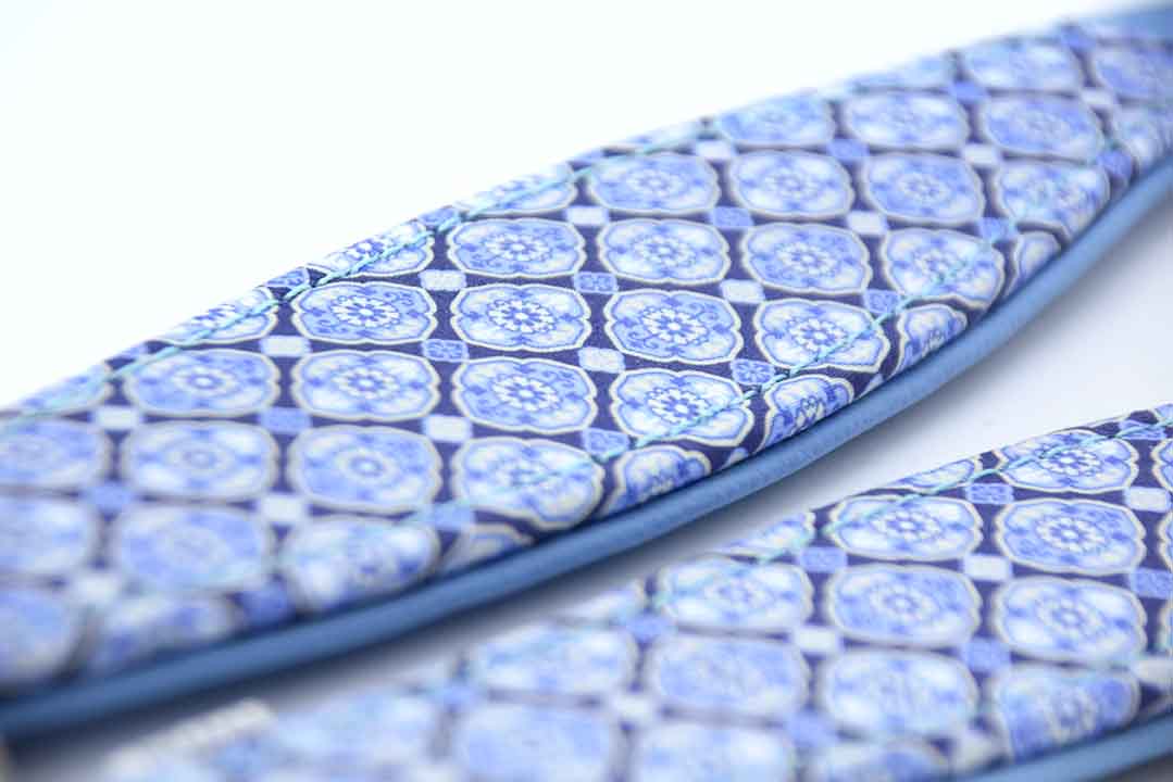 Halsband Fiore- weiches Windhundhalsband aus Leder