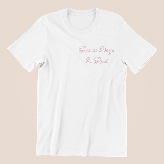 Shirt "Rescue Dogs & Rosé"
