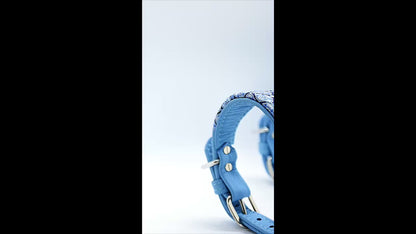 Halsband Fiore- weiches Windhundhalsband aus Leder