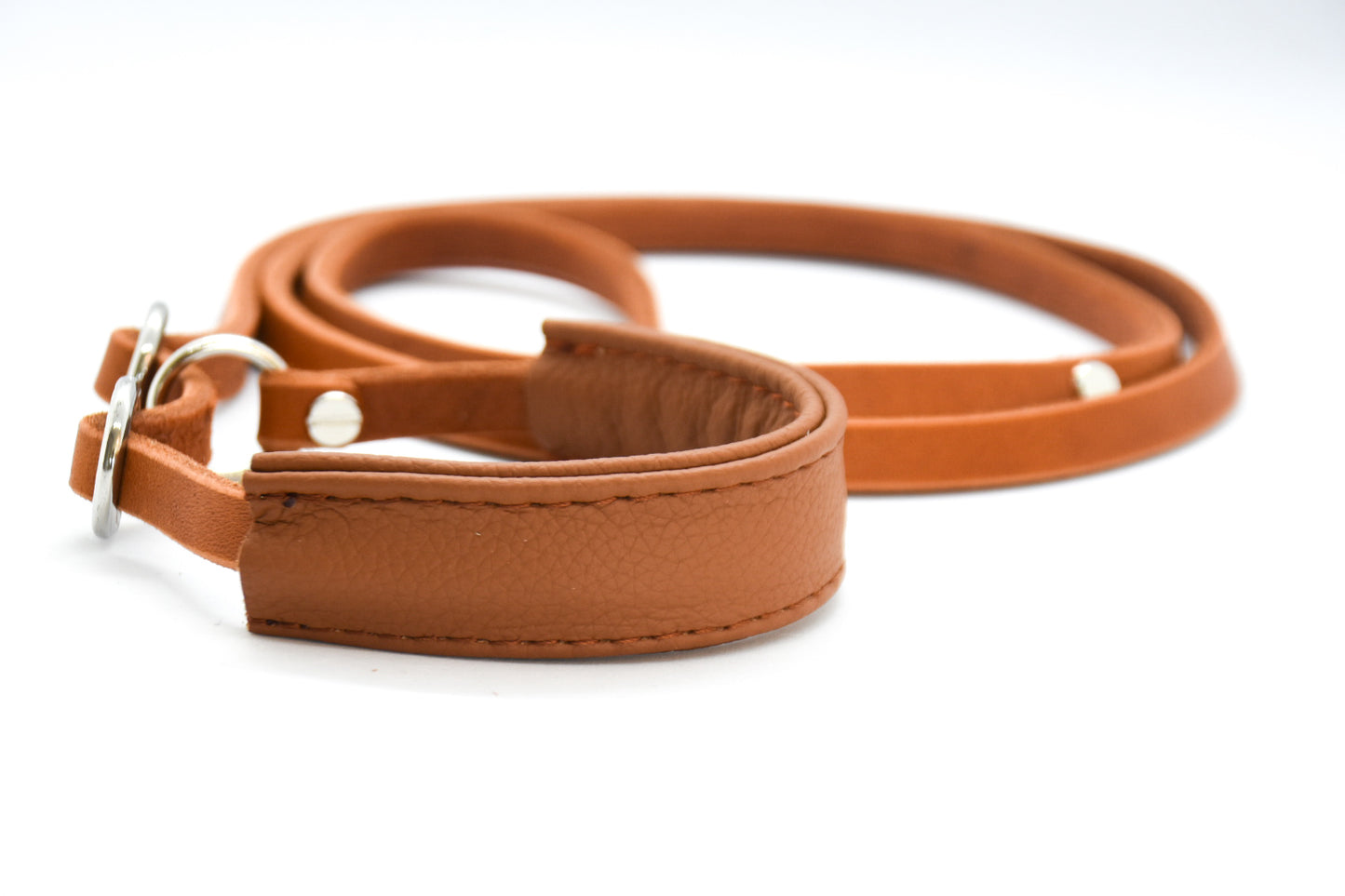 Showleine mit Kehlkopfschutz • Ausstellungsleine für Hundeshows