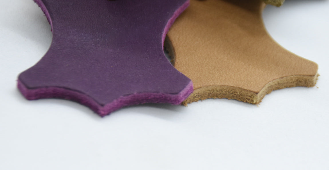 Set FETTLEDER • Breites Windhundhalsband und geflochtene Leine