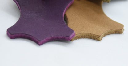 Set FETTLEDER • Breites Windhundhalsband und geflochtene Leine