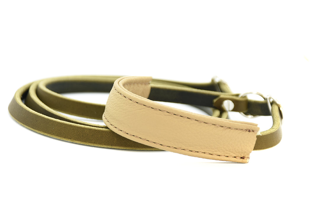 Showleine mit Kehlkopfschutz • Ausstellungsleine für Hundeshows