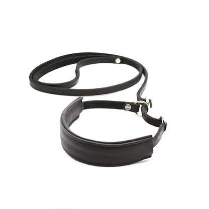 Showleine mit Kehlkopfschutz • Ausstellungsleine für Hundeshows