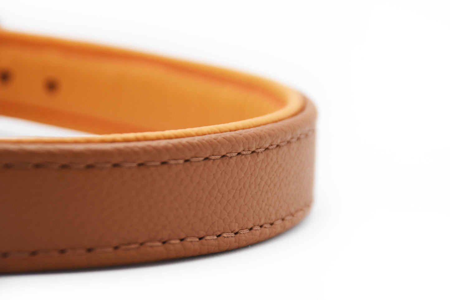 BASIC Hundehalsband schmal・Bio-Nappaleder・Maßgefertigtes Hundehalsband