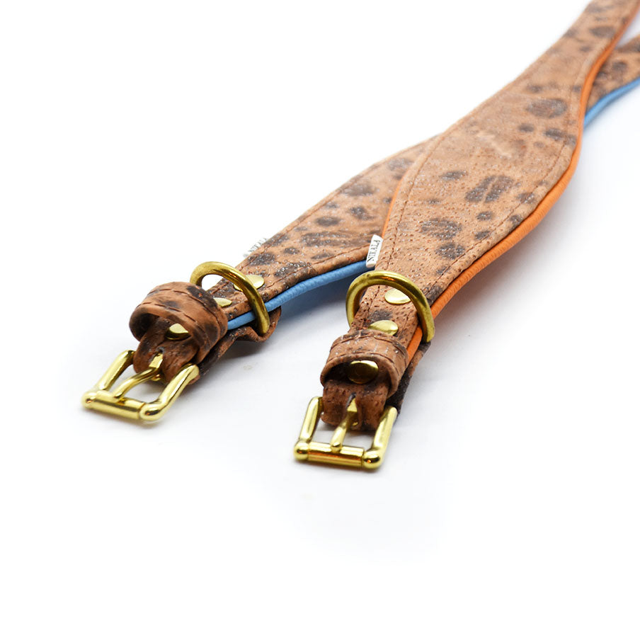 STEINBEIßER Halsband・Einzigartiges Fischleder-Halsband für Windhunde