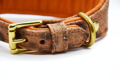 STEINBEIßER Halsband・Einzigartiges Fischleder-Halsband für Windhunde