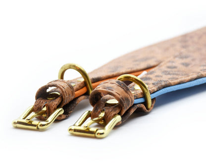 STEINBEIßER Halsband・Einzigartiges Fischleder-Halsband für Windhunde