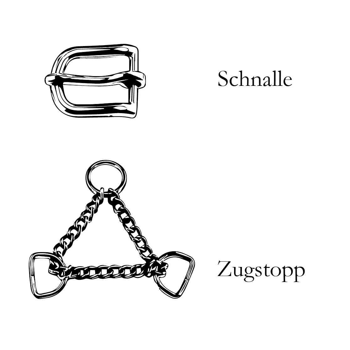 Halsband MOSAIK・Gepolstertes Windhundhalsband aus Leder mit Borte